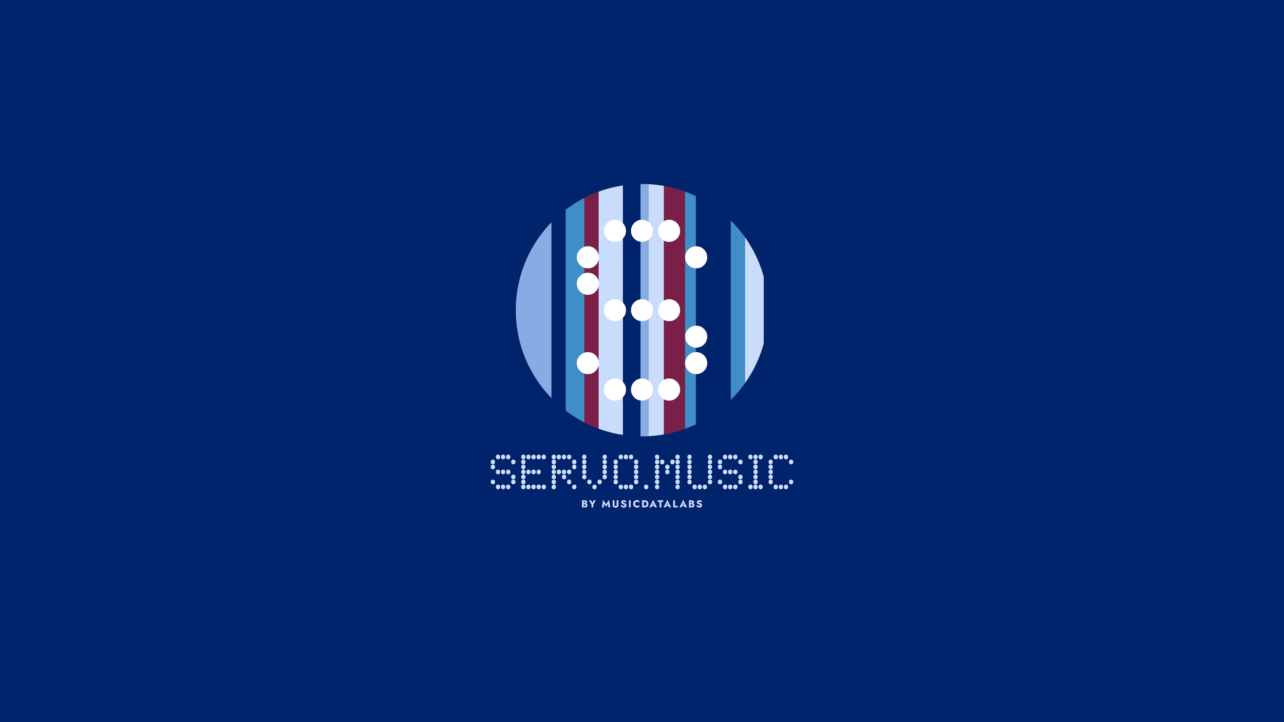 Logotyp för Seruo Music med en stiliserad mikrofon och texten 'SERUO MUSIC by musicdatalabs' under.