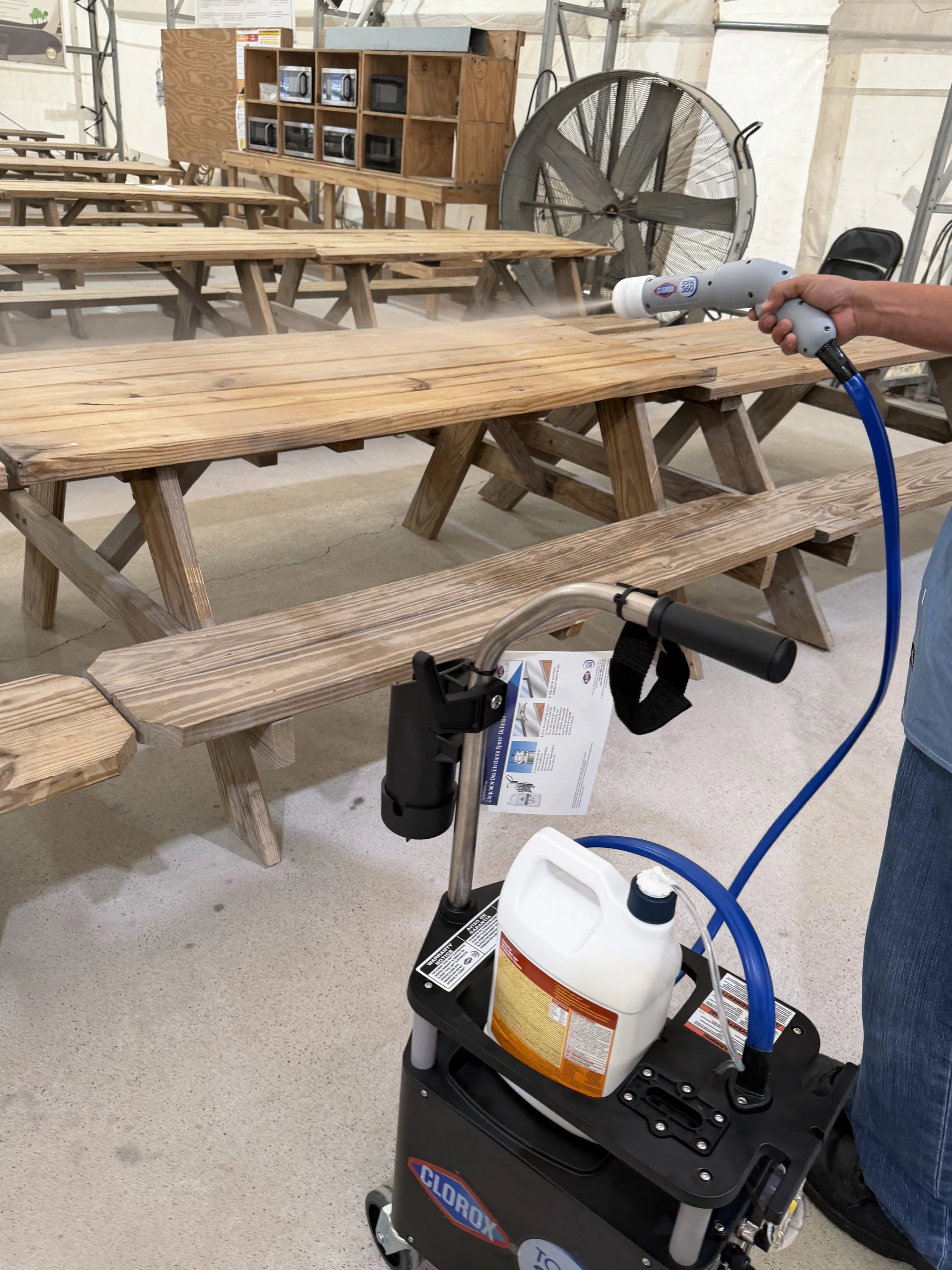 Commercial cleaning services