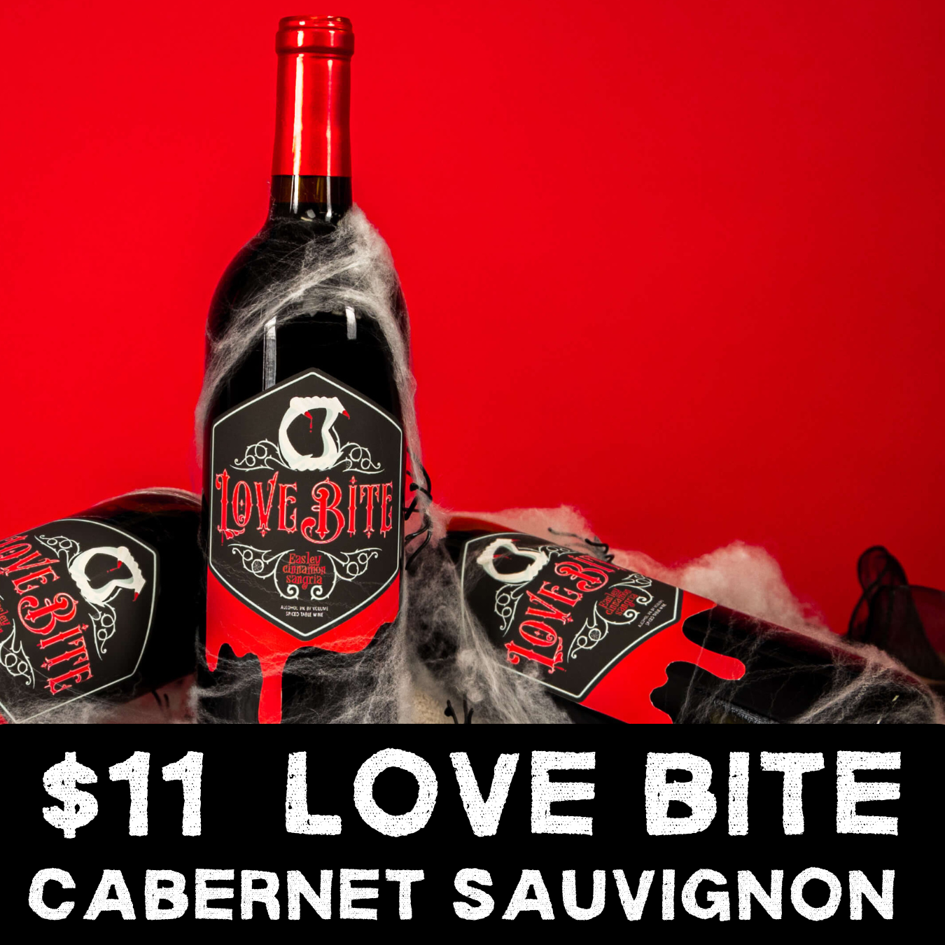 Monthly Wine Special: Love Bite Cabernet Sauvignon $11 - Save $4.60