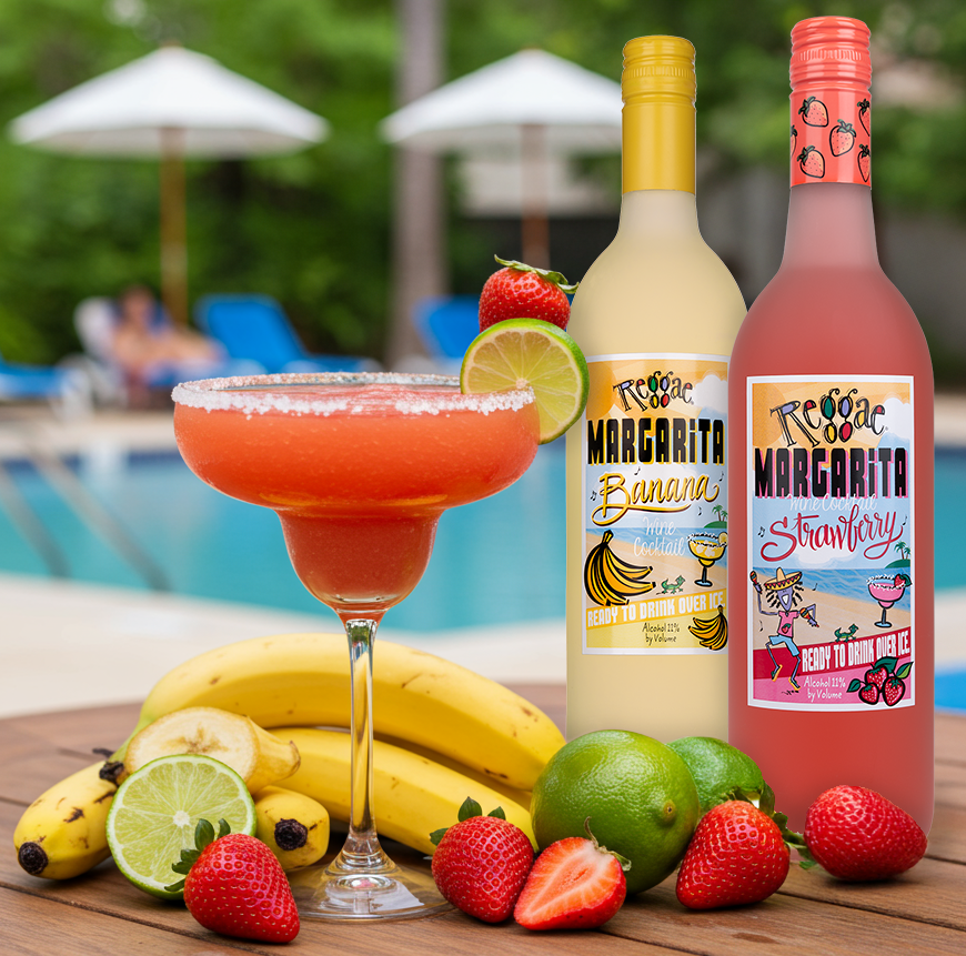 Strawberry Banana Margarita Twist