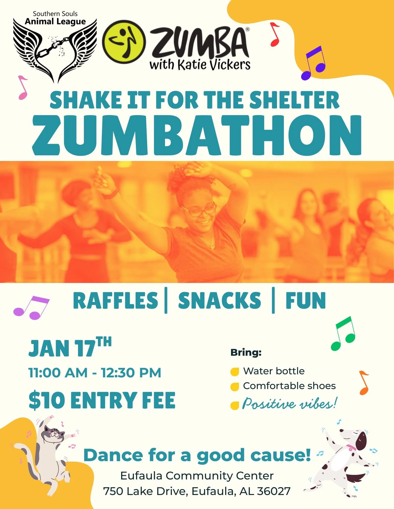 Shake It For The Shelter Zumbathon