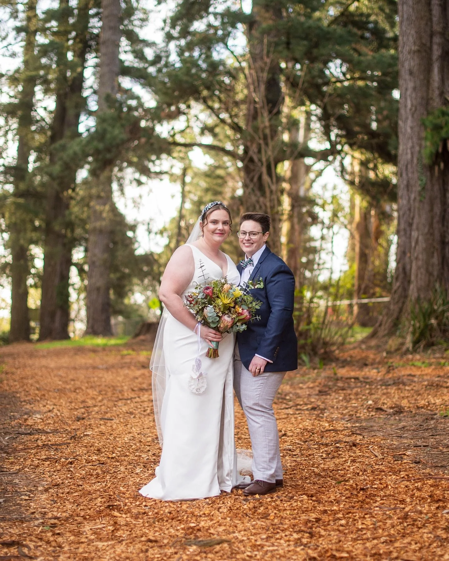 George + Laura! 🎉
The one with the colour, led shoes, golden gaytimes exlusively whilst dancing to the nutbush, and pure joy!  Such a perfect September&rsquo;s day at the always amazing Ferny Creek reserve!

Dream Team:
Photos: @amazingdaysphotos 
D