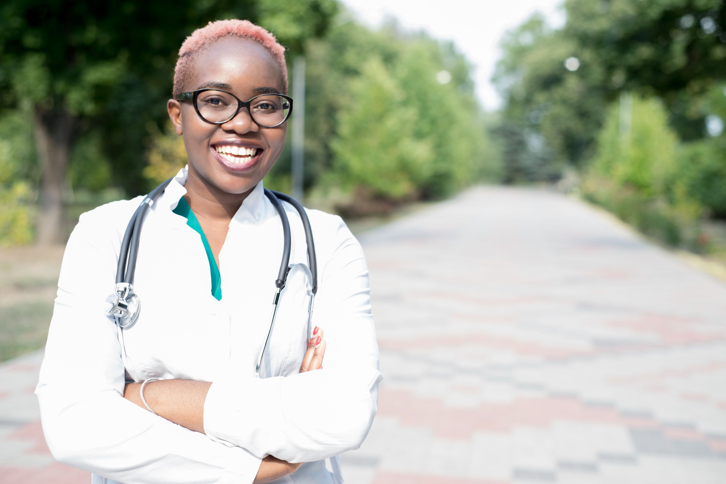 Resident Doctor Smiling