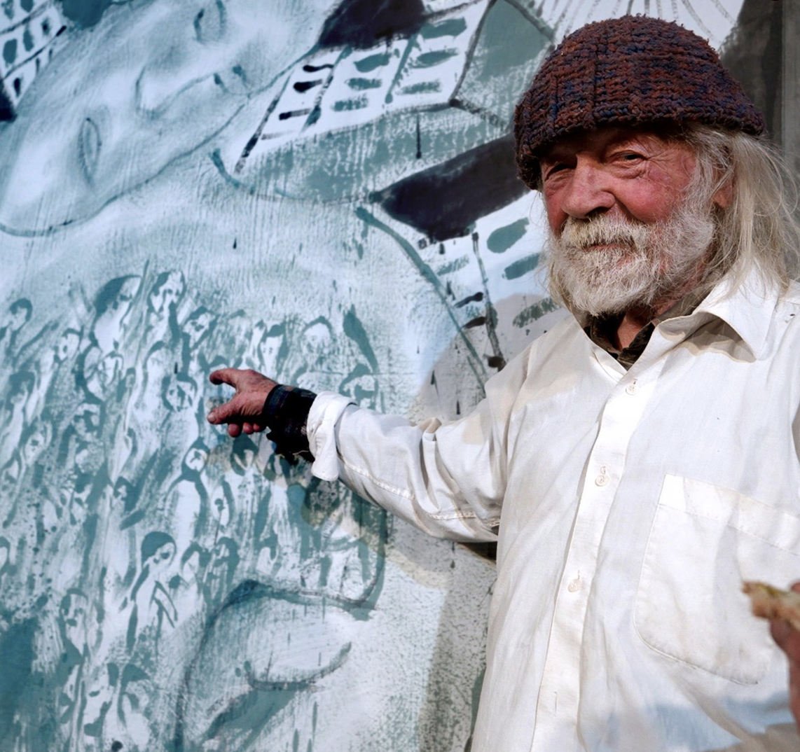 Mohsen Mahdawi speaks at “AN ARTIST RESPONDS TO WAR” (Brattleboro)