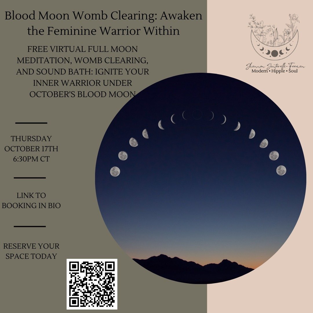 **Free Virtual Full Moon Meditation &amp; Sound Bath**

In light of the tragic devastation and energy surrounding Hurricane #helene and #milton , I wanted to offer this #freeevent for us all to come together in love and healing.

Join us for a transf