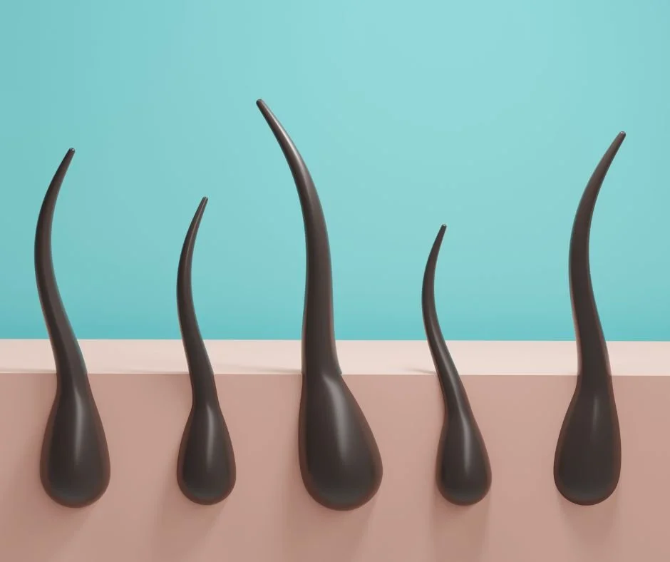 Growth cycles of hair and ingrown prevention