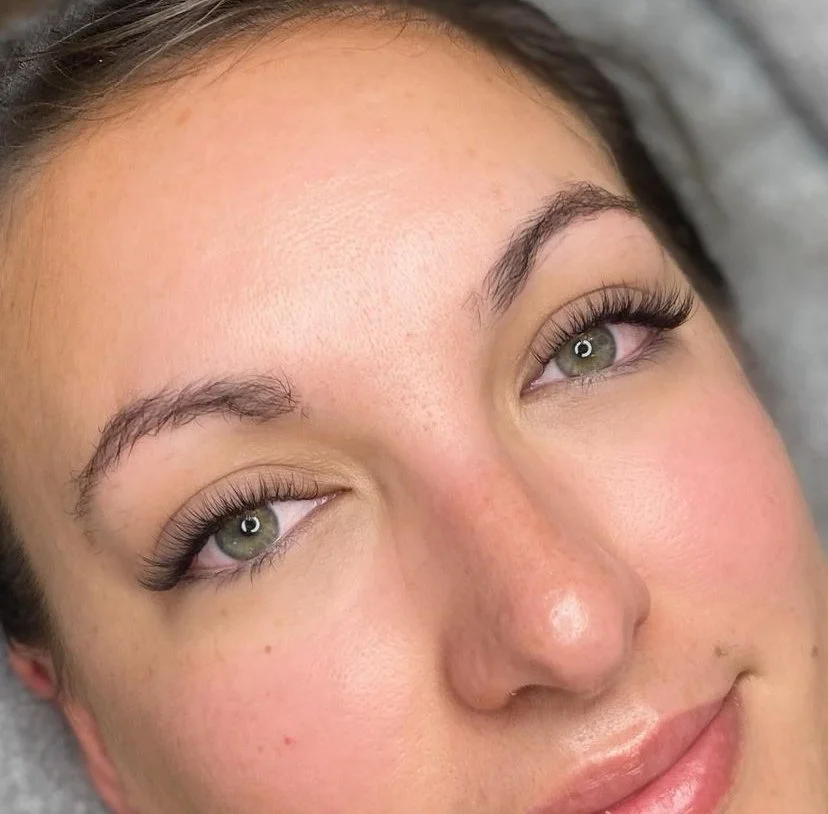Hybrid lash extensions – fuller lashes without mascara at holladay spa in Virginia