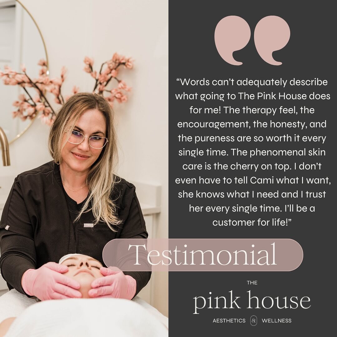 Our master esthetician, Cami, is the best! You can hear it from our sweet client too. 🥰

Click the link in our bio or call to schedule your appointment with Cami!