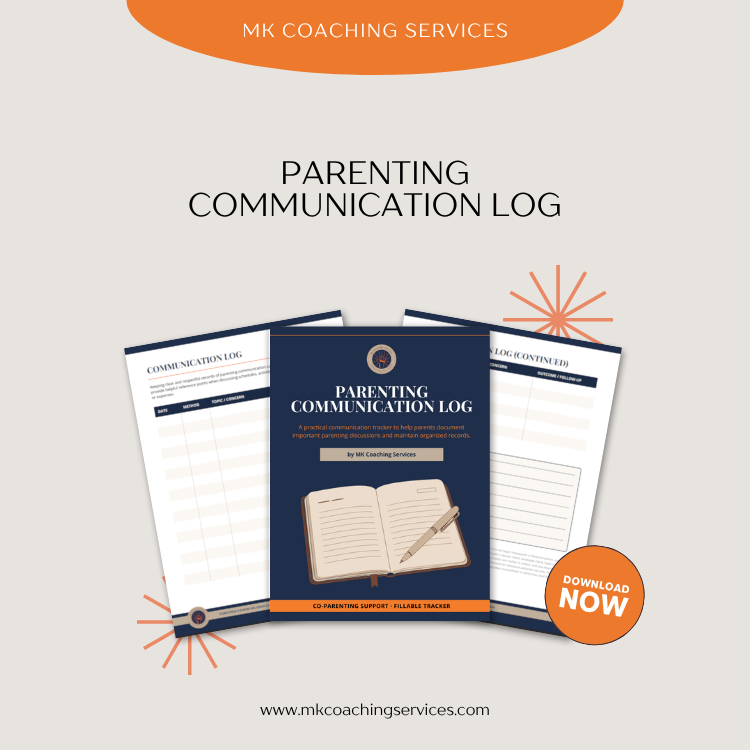 Parenting Communication Log | Free Tracker