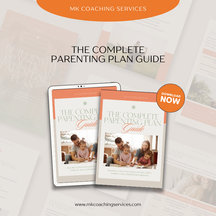 The Complete Parenting Plan Guide | $25.00