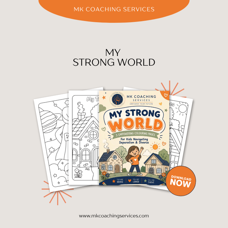 Three Colouring Pages for Kids Navigation Separation & Divorce | Free Printable Download