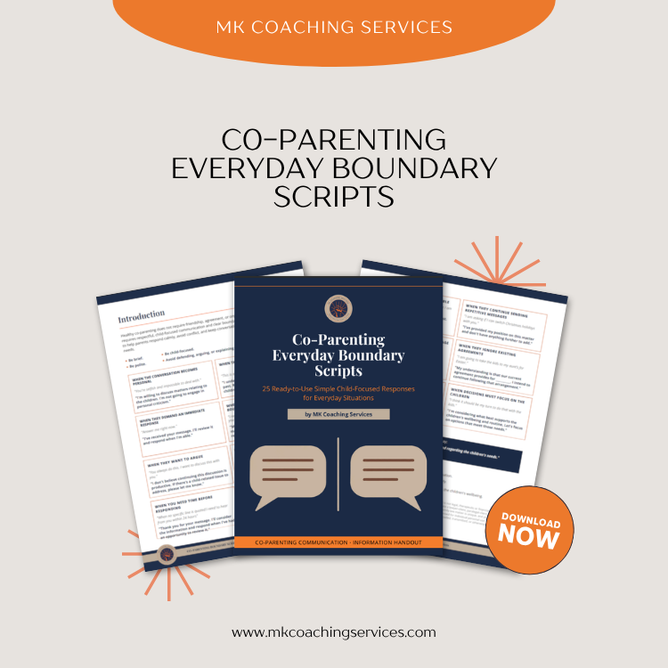 Co-Parenting Everyday Boundary Scripts | Free Guide