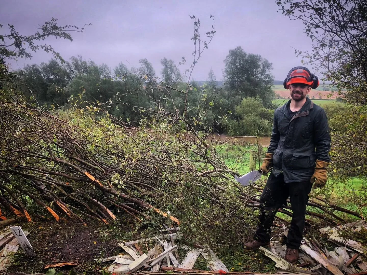 It was my first time competing in the Scottish National Hedgelaying Championship on this past Saturday at Ancrum. It was soaking wet!
Very pleased with winning 2nd place in the novice category. Learnt a great deal and met some wonderful folk.
A huge 