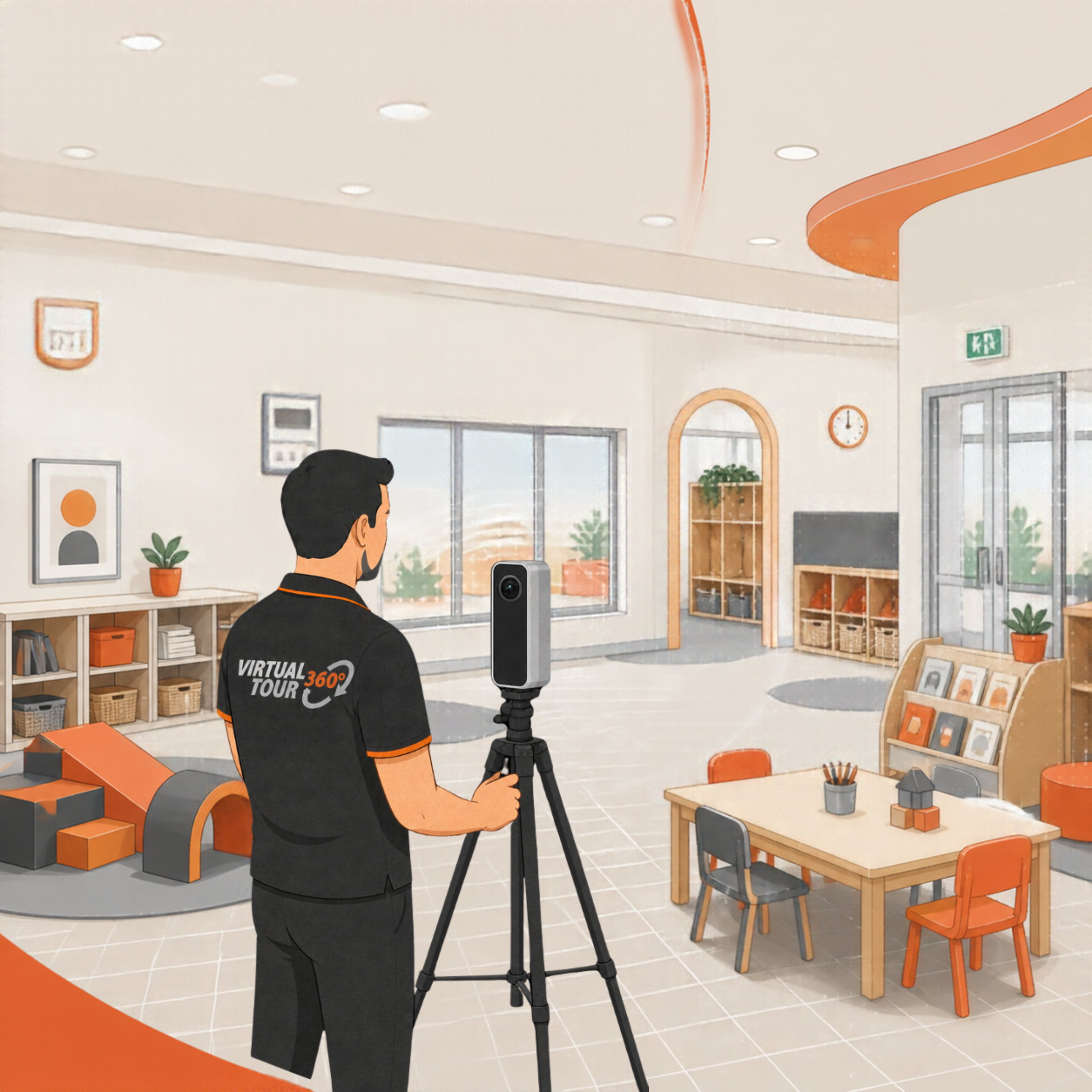 3d virtual tour for child care centres