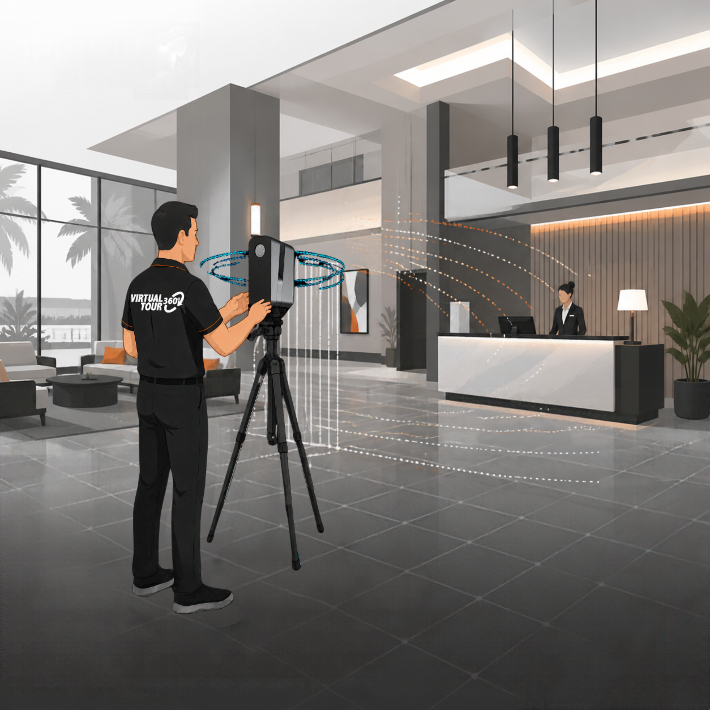 3D virtual tours for travel and hospitality