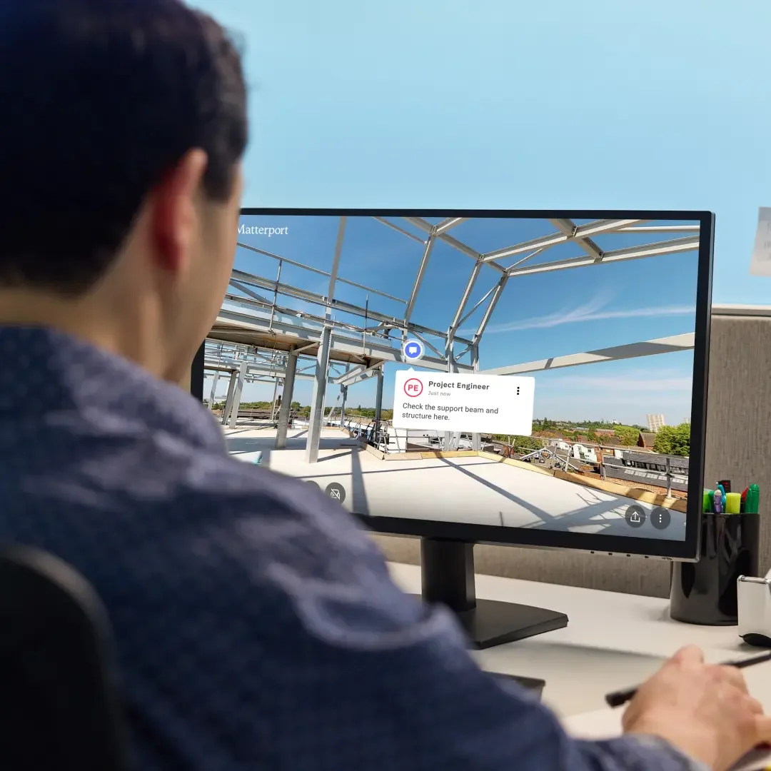 matterport 3d scans for construction