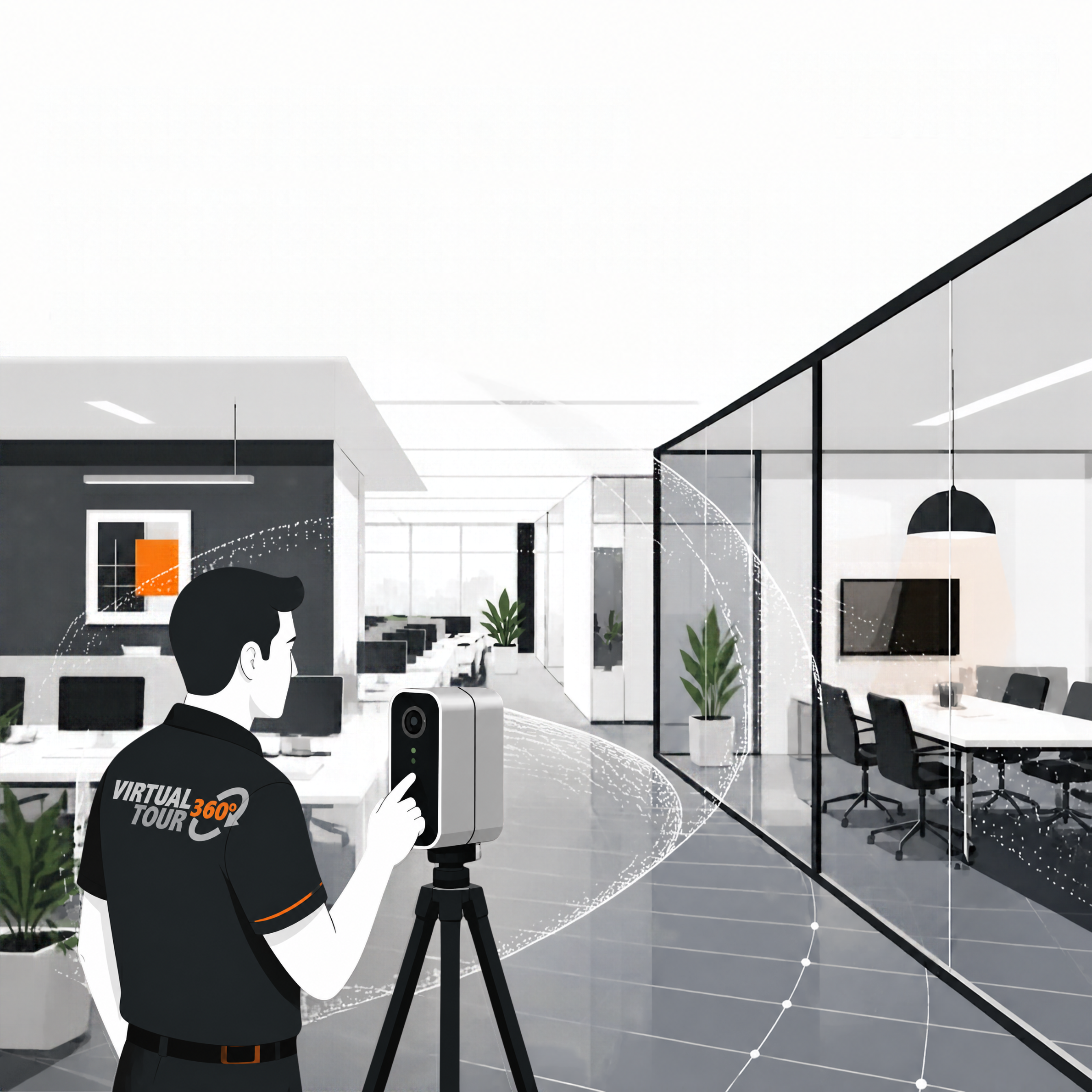 3d virtual tour for Offices and Workspaces