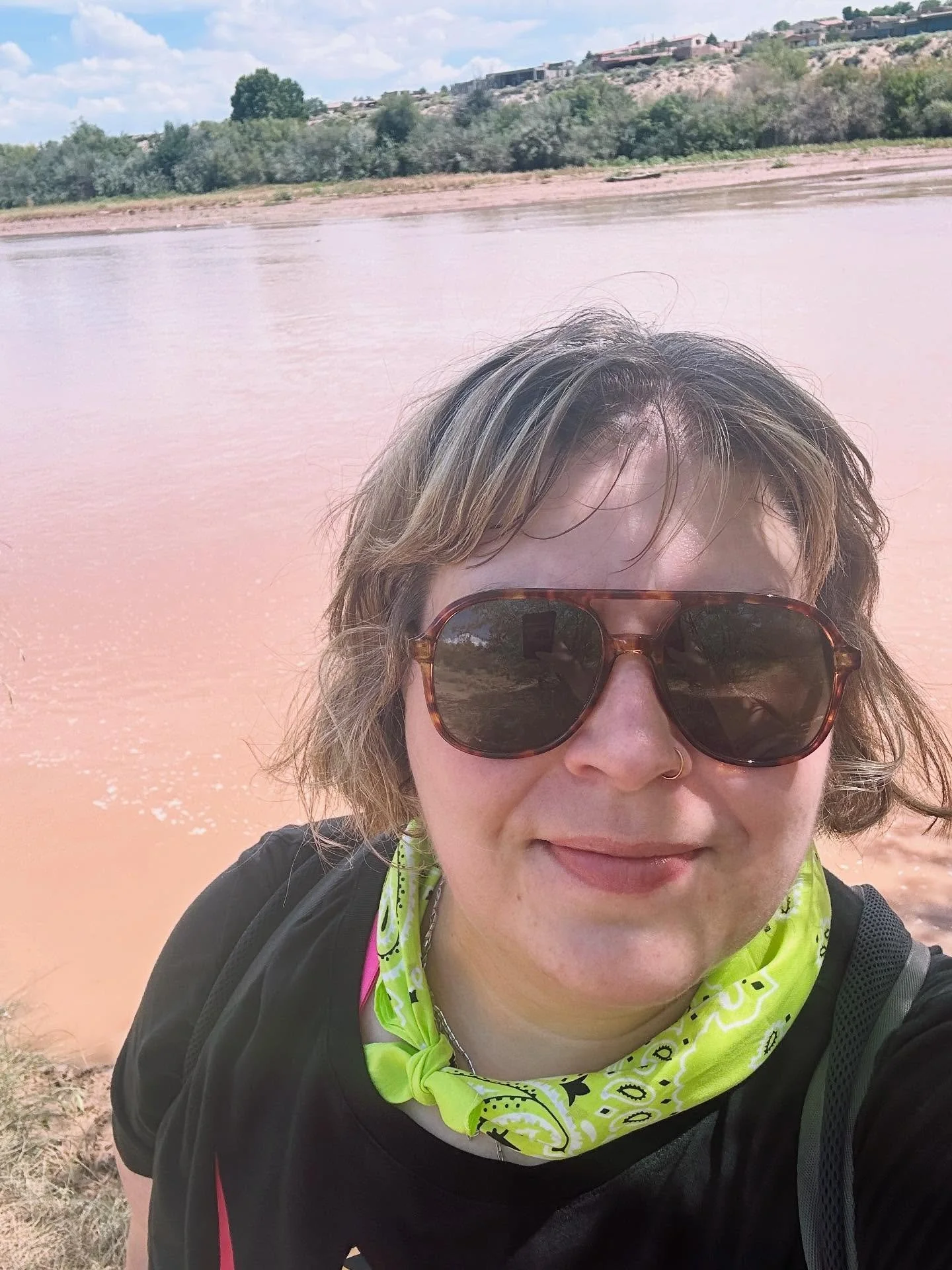 I took my last trip for the summer over Labor Day weekend and had a blast! One of my besties lives in Albuquerque so I headed out there for some exploring.

I saw the Rio Grande for the first time, went hiking, visited the BioPark, and got a new tatt