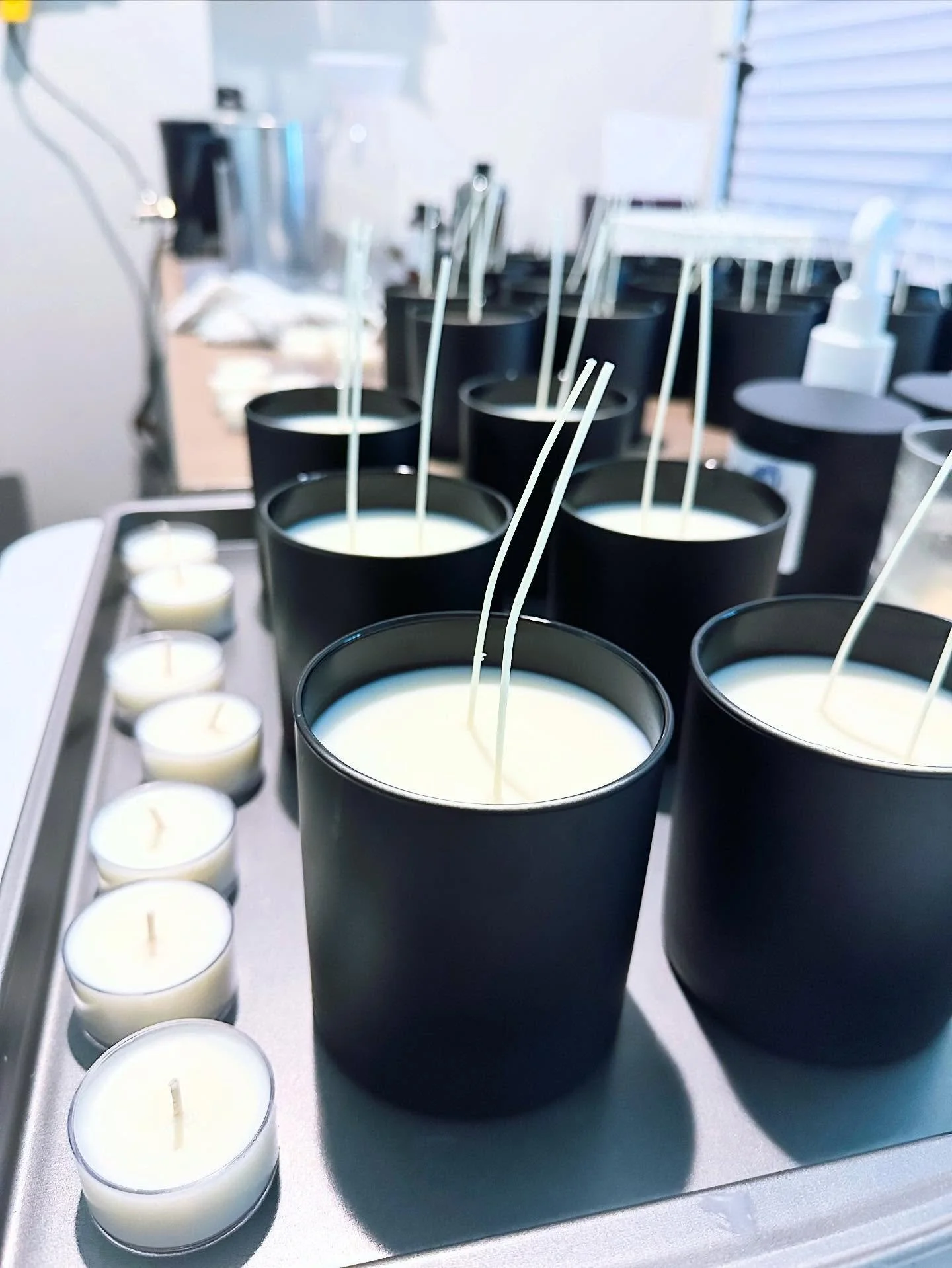 I spent most of yesterday cleaning up my workspace and making candles! 🕯️ 

My workspace was a MESS, y&rsquo;all. It was time for reorganizing and making it easier to work. I hung a peg board&mdash;aren&rsquo;t they the best?&mdash; and cleared ever