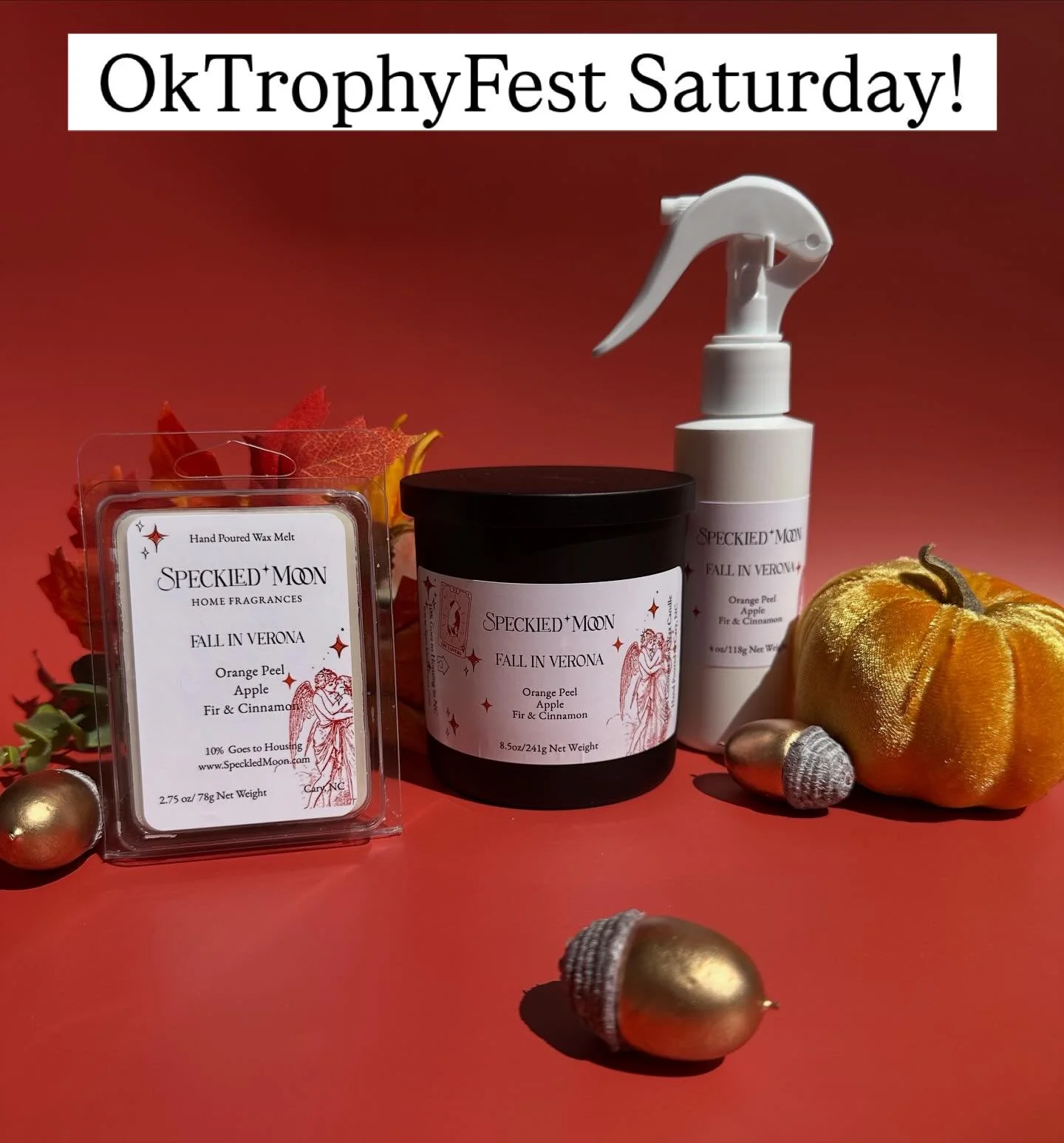 OkTrophyFest is happening Saturday! I&rsquo;ll be there with a bunch of amazing makers, along with good fun, good, eats, and great beer. 🍻 

I&rsquo;ll also be bringing out a NEW permanent scent- you won&rsquo;t want to miss it! 👑🌹

We&rsquo;ll st