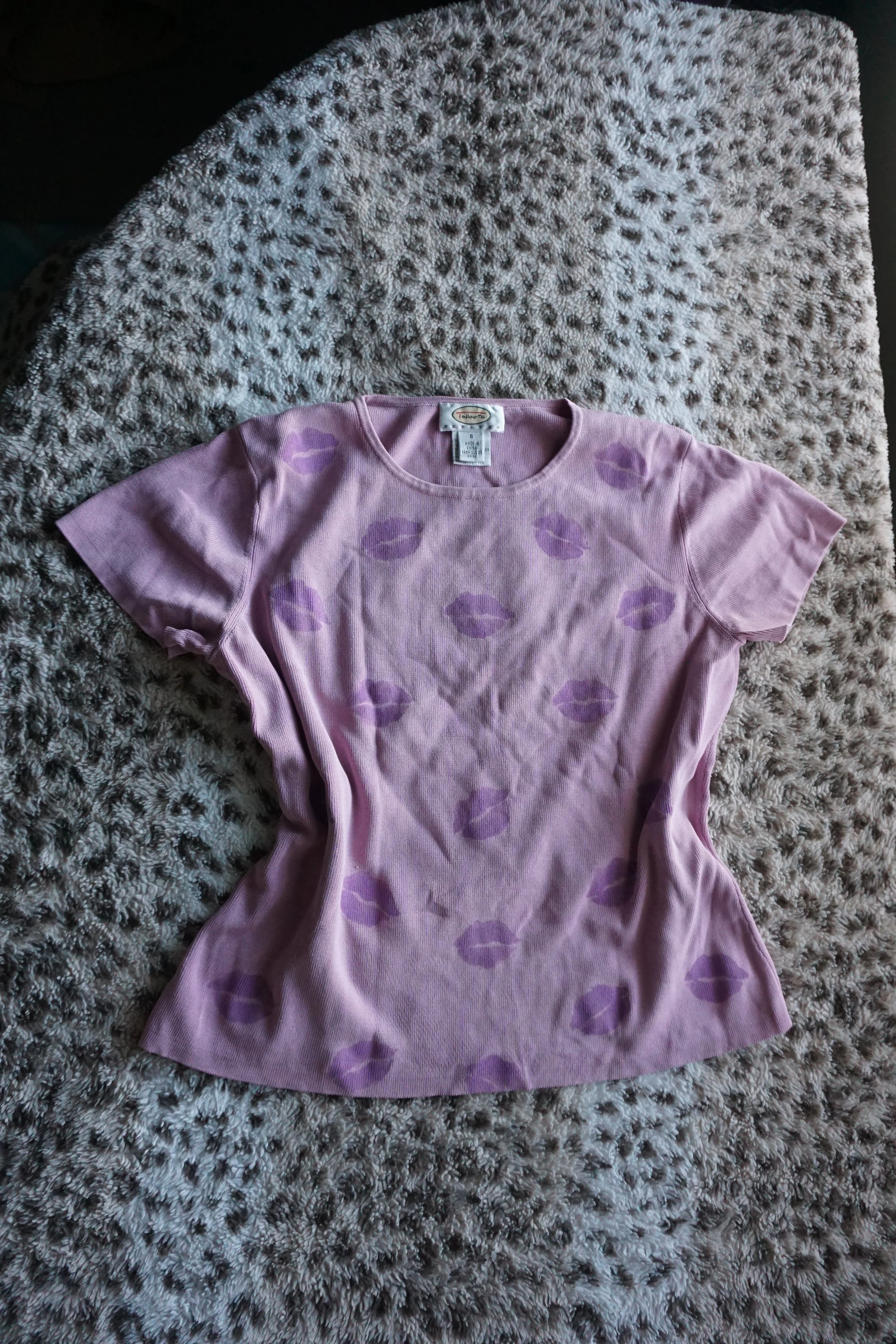 Hand Painted Lips Top