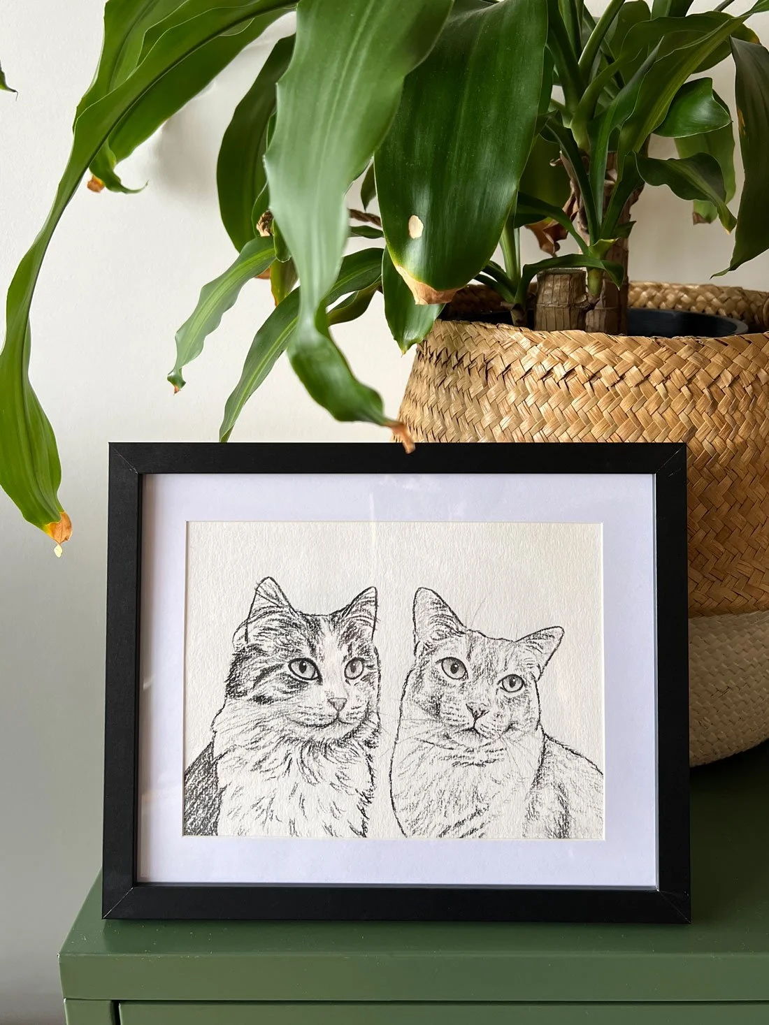 Custom Sketch - framed (pickup only)