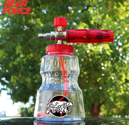 Snow foam lance for thick foam car washing with high pressure