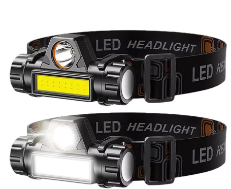LED headlamp for hands-free lighting during detailing