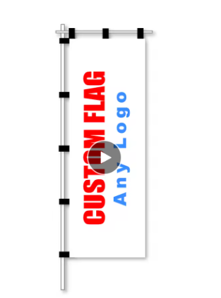 Custom printed banner for car detailing shop branding