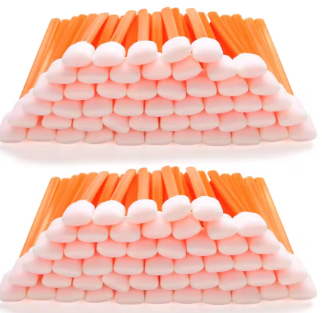 Cotton stick for cleaning tight corners and detailing small areas