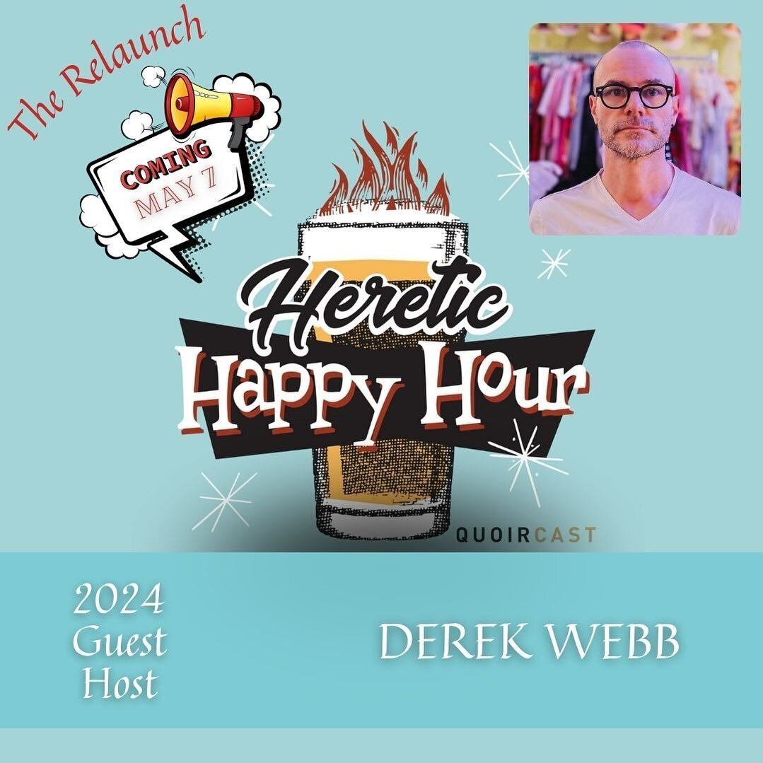 i&rsquo;m super honored to be a guest host on the epic relaunch of the heretic happy hour podcast.

finally, a podcast i feel qualified to host. and, wait till you see the other guest hosts. it&rsquo;s an all-star cast.

go get subscribed and stay tu