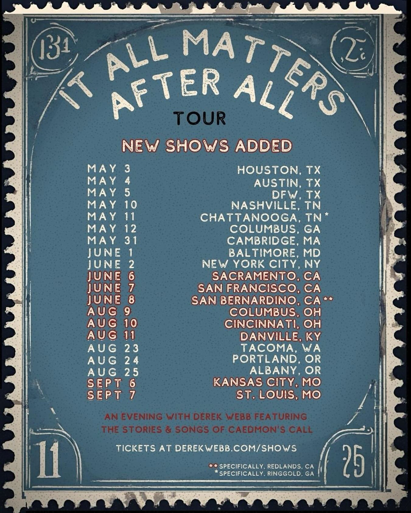 wrapping up the song/story setlist for the caedmon&rsquo;s house show tour today with patrons. it&rsquo;s like a jigsaw puzzle.

rediscovering some of these old songs. i can&rsquo;t wait to get out and spend some time with them again.

you grabbed yo