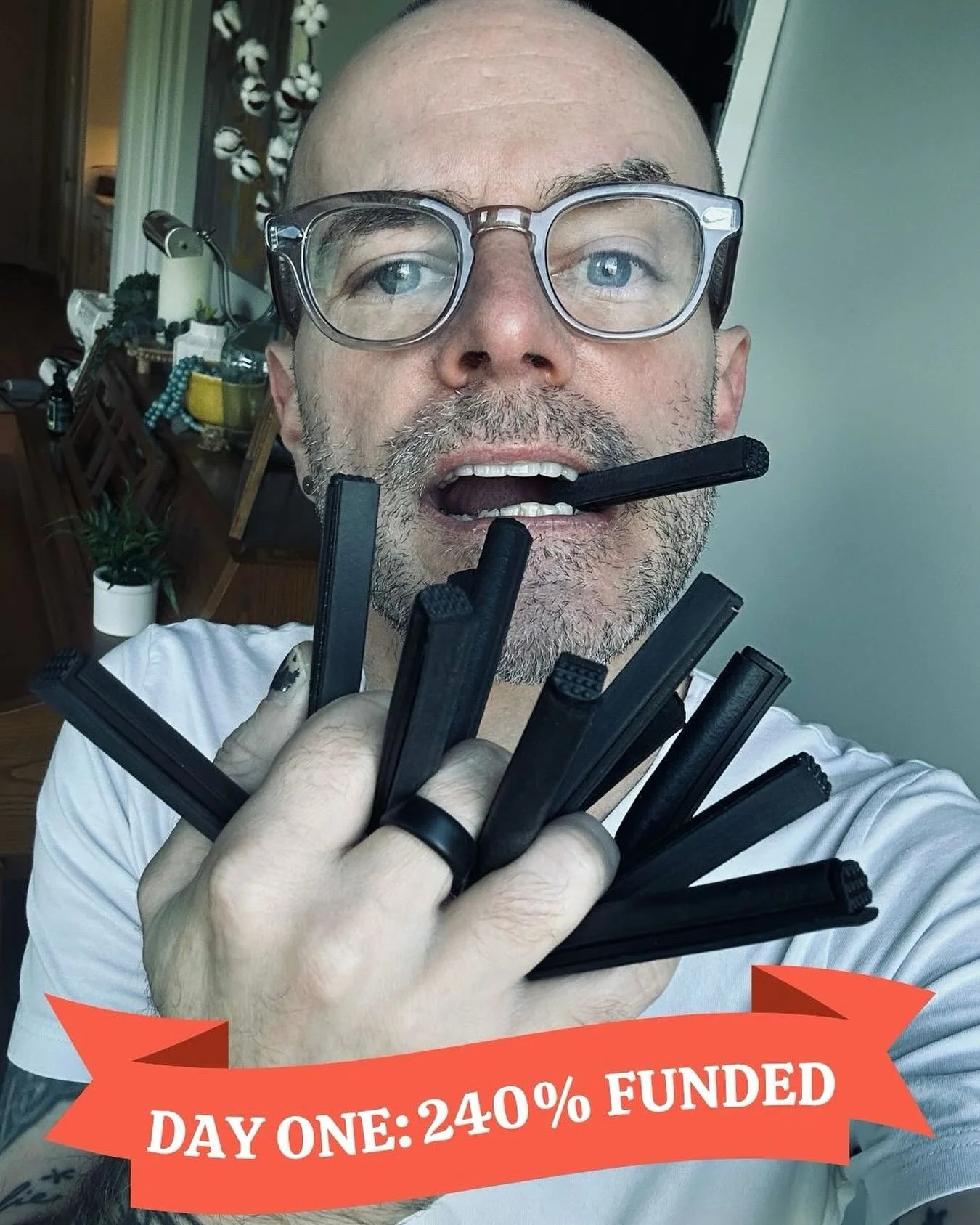 y&rsquo;all&hellip; we just crossed 240% funded in the first day. i&rsquo;m blown away.

early bird rewards sold out fast, but don&rsquo;t worry &mdash; you can still get yours (singles, 2-packs, 3-packs, lessons, even hand-delivered ones).

thanks f
