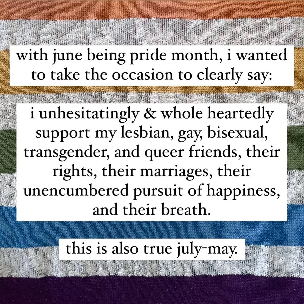 a statement of #pride