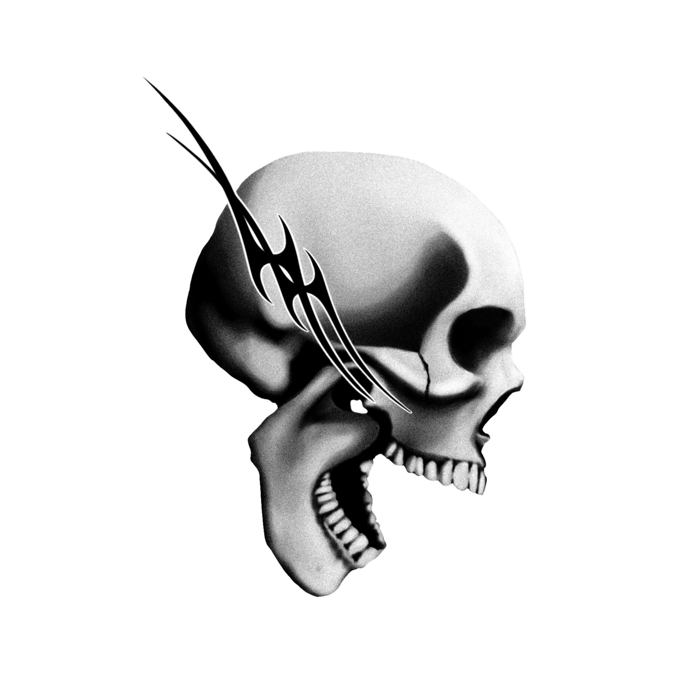 tribal skull