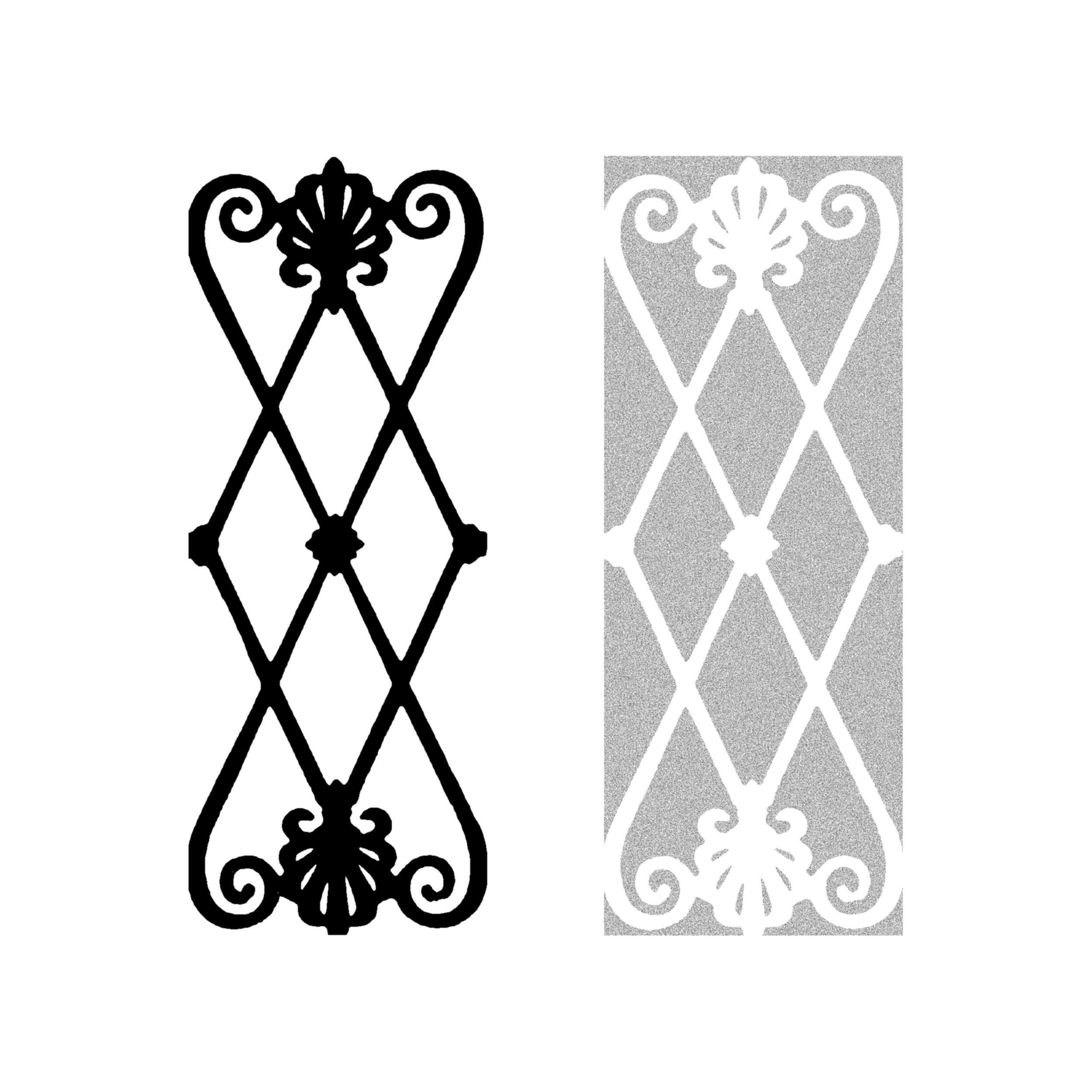 ornate pair