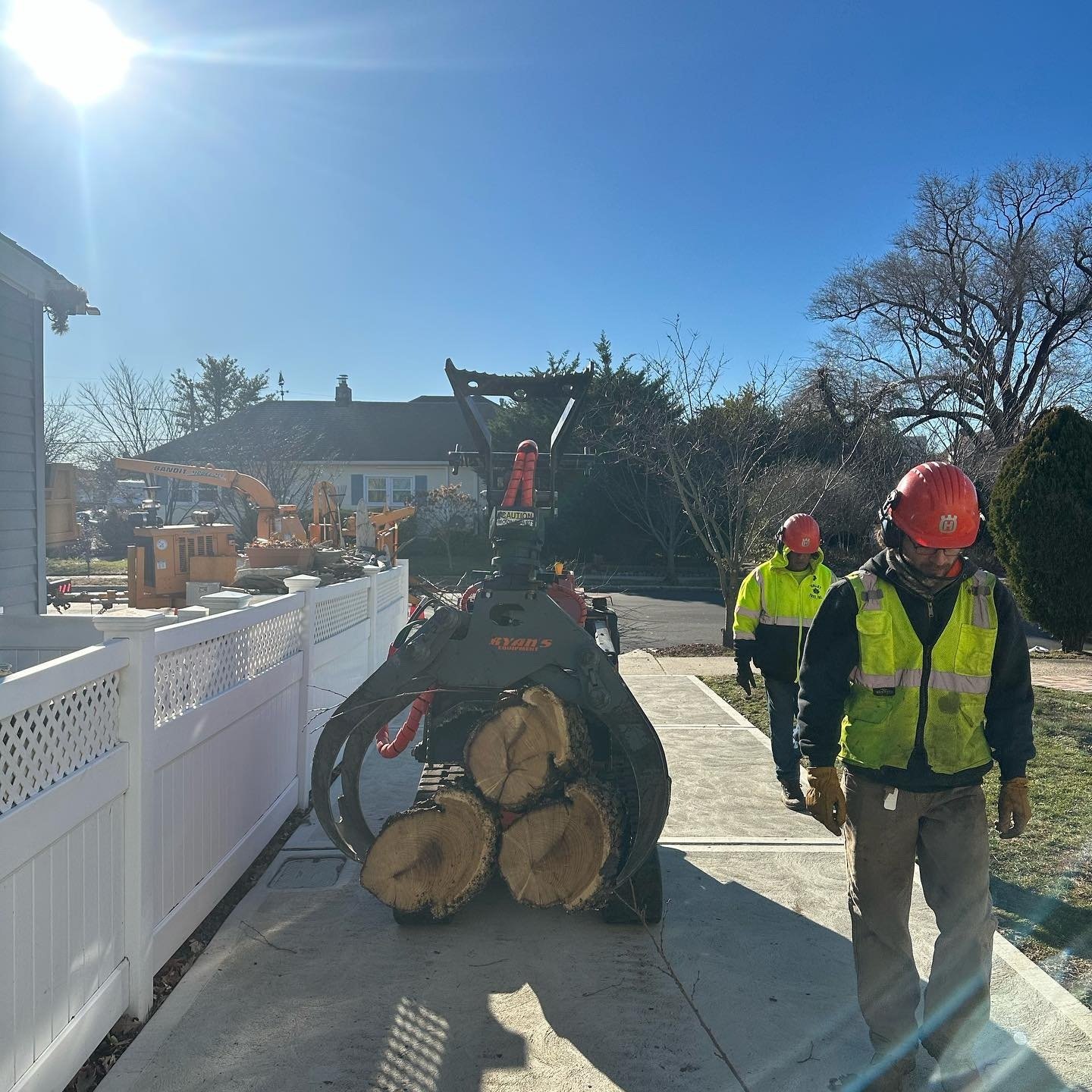 Valley Tree and Landscape Service Inc tree removal.