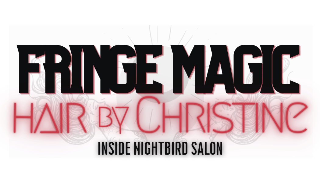 Fringe magic hair by christine Angelina New Haven ct alt hair queer hair