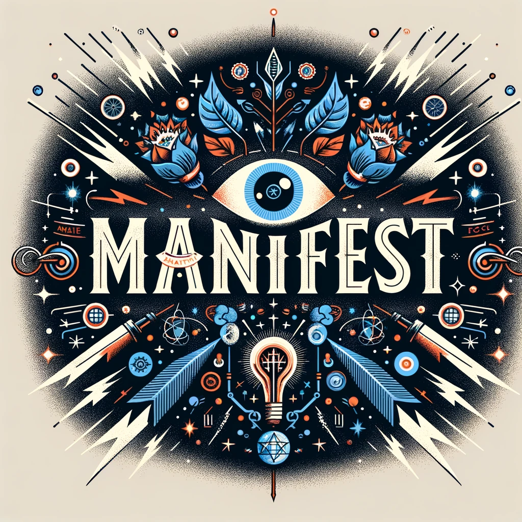 Manifest Spiritual Soy Wax Candle - Order 1 week in advance