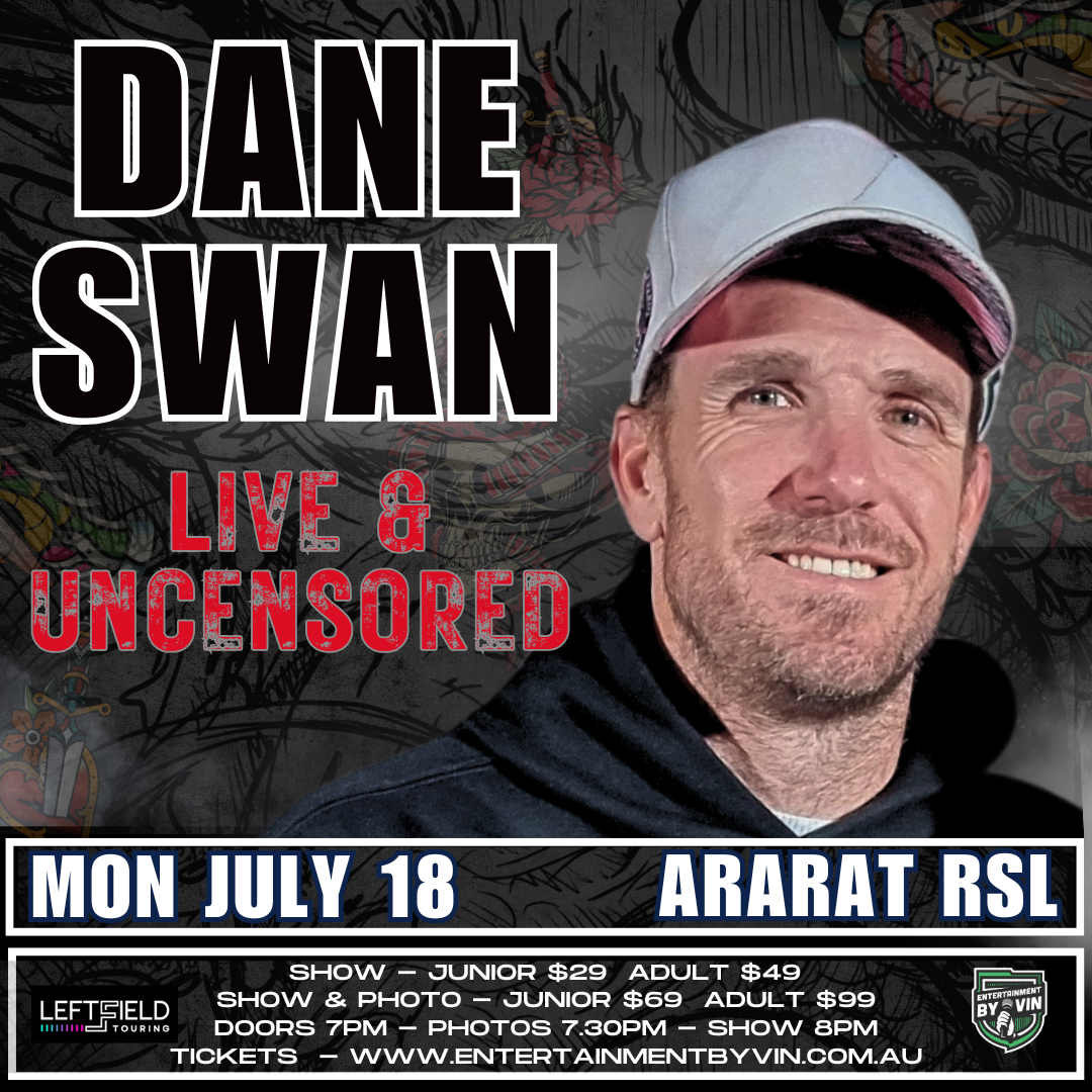 Dane Swan 'Live & Uncensored' in Ararat!