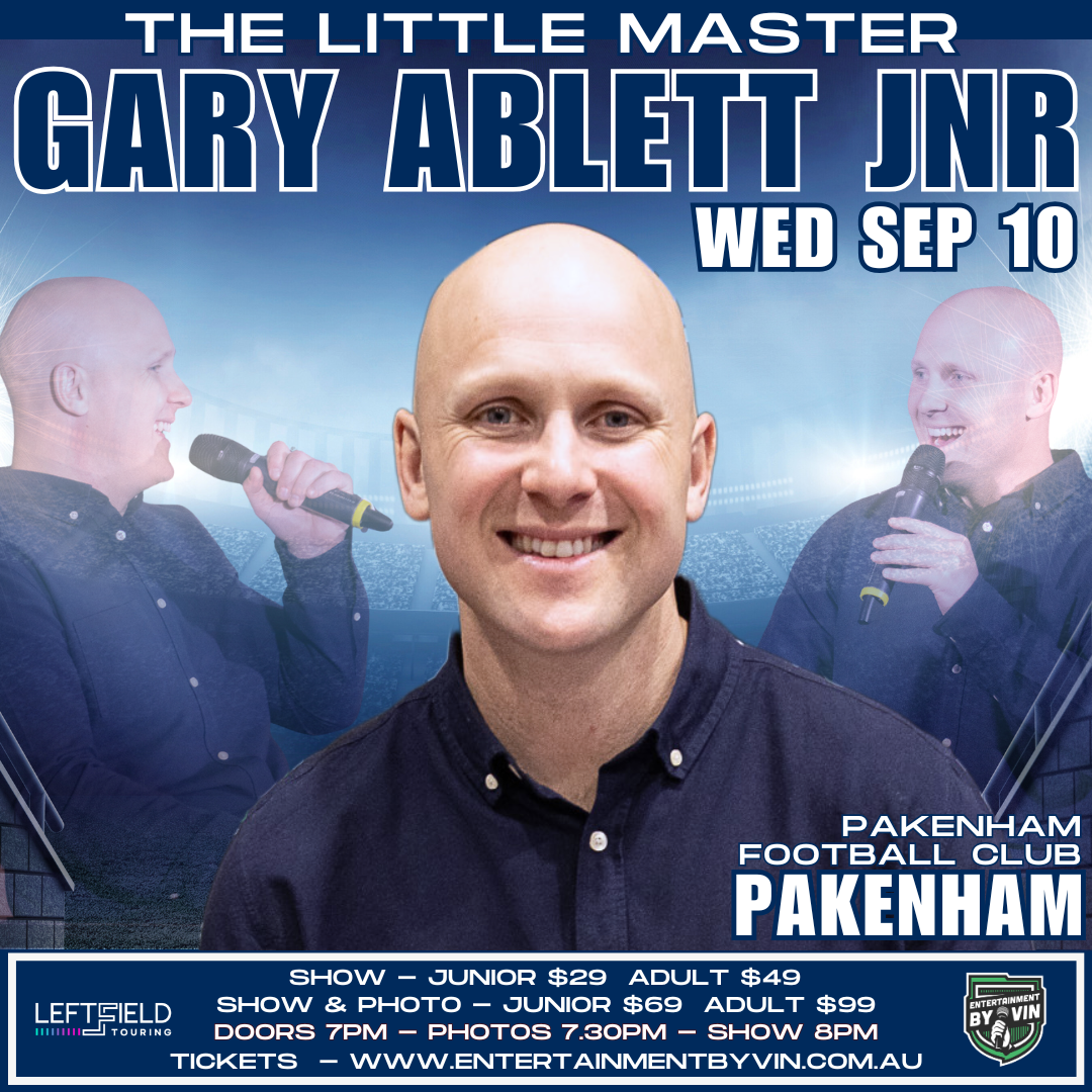'The Little Master' Gary Ablett Jnr LIVE in Pakenham!