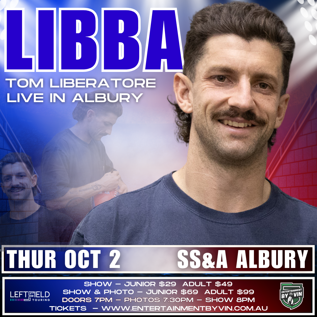 LIBBA! Tom Liberatore LIVE in Albury!