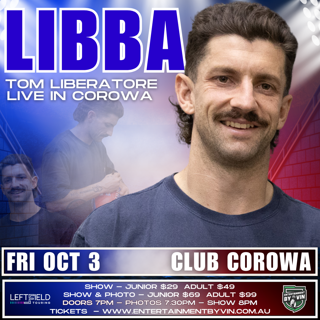 LIBBA! Tom Liberatore LIVE at Club Corowa!