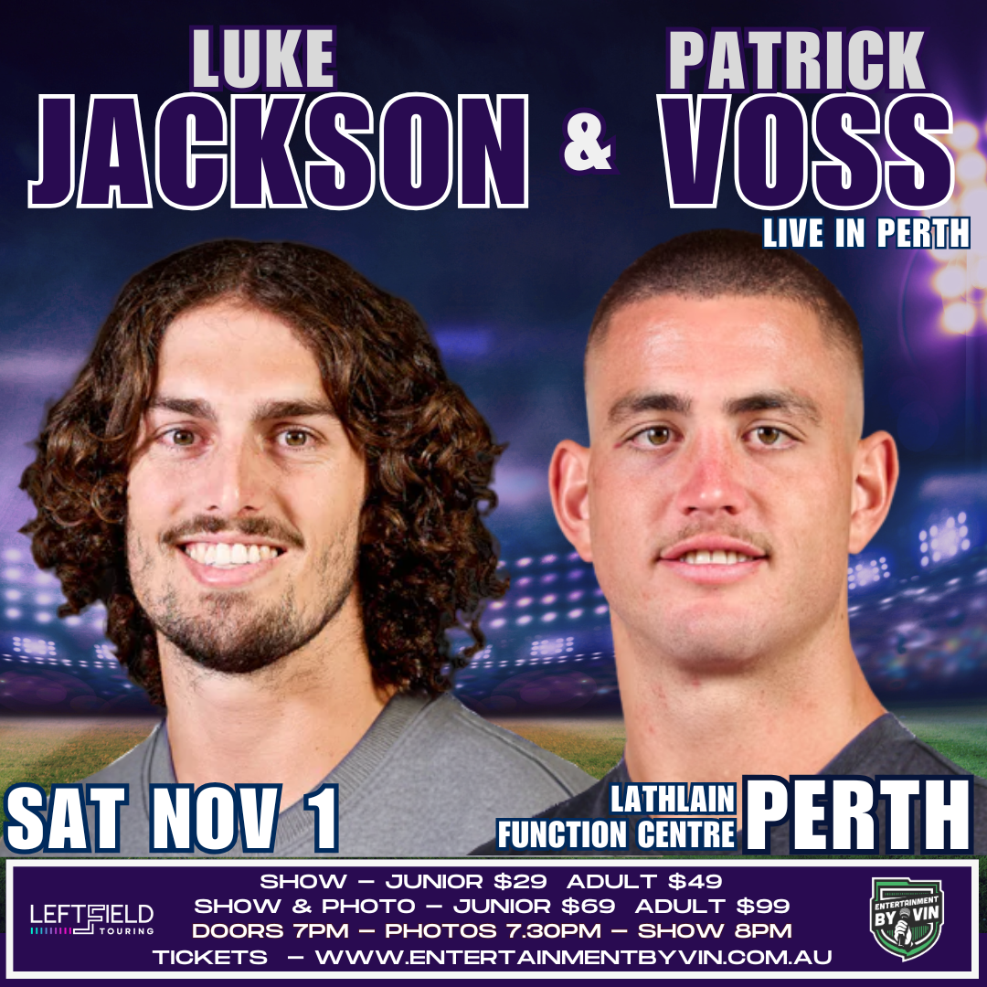 Luke Jackson & Patrick Voss - LIVE in Perth!