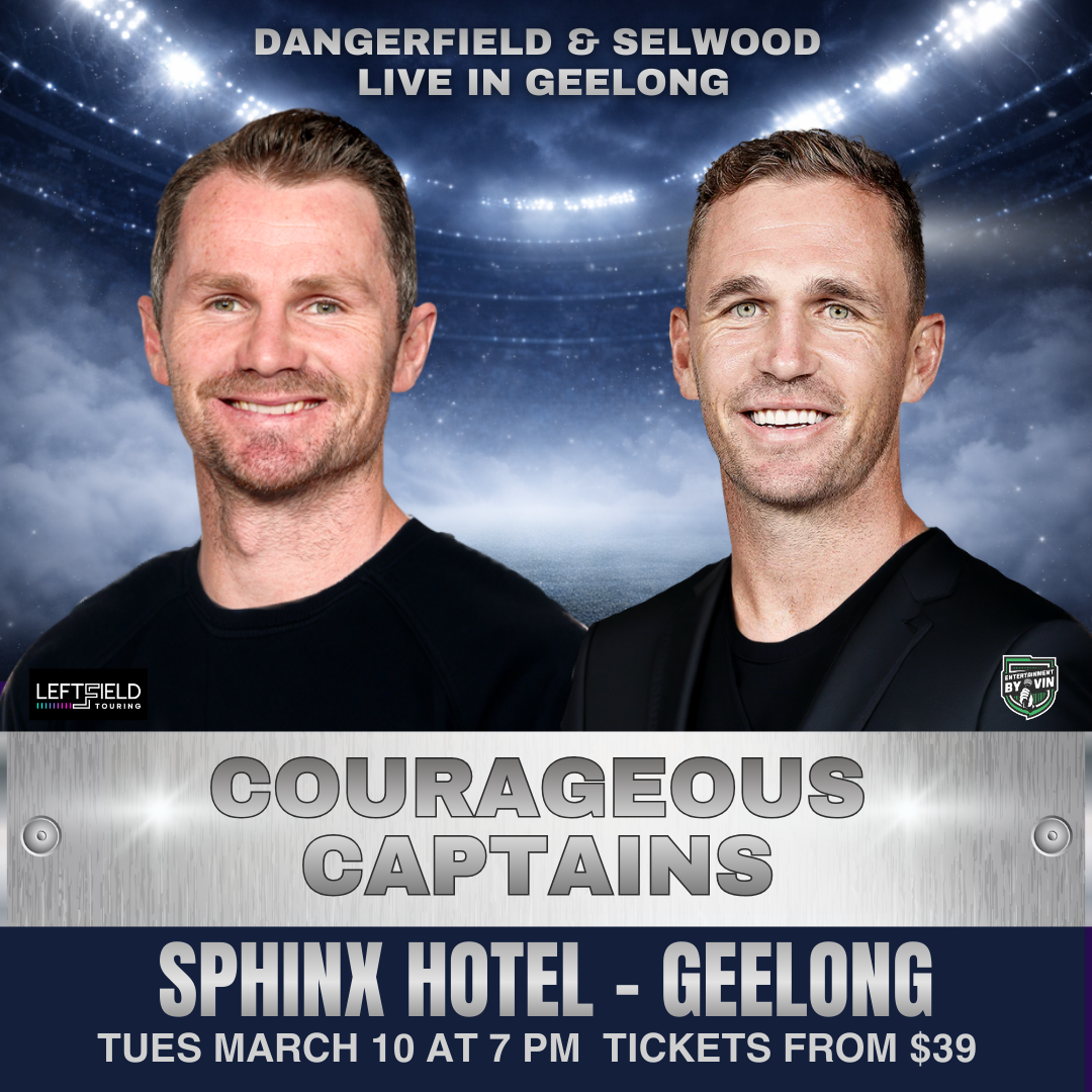 Courageous Captains! Dangerfield & Selwood LIVE in Geelong!
