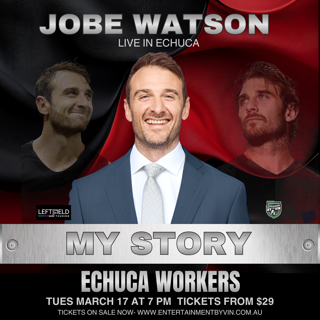 Jobe Watson 'My Story' LIVE in Echuca!