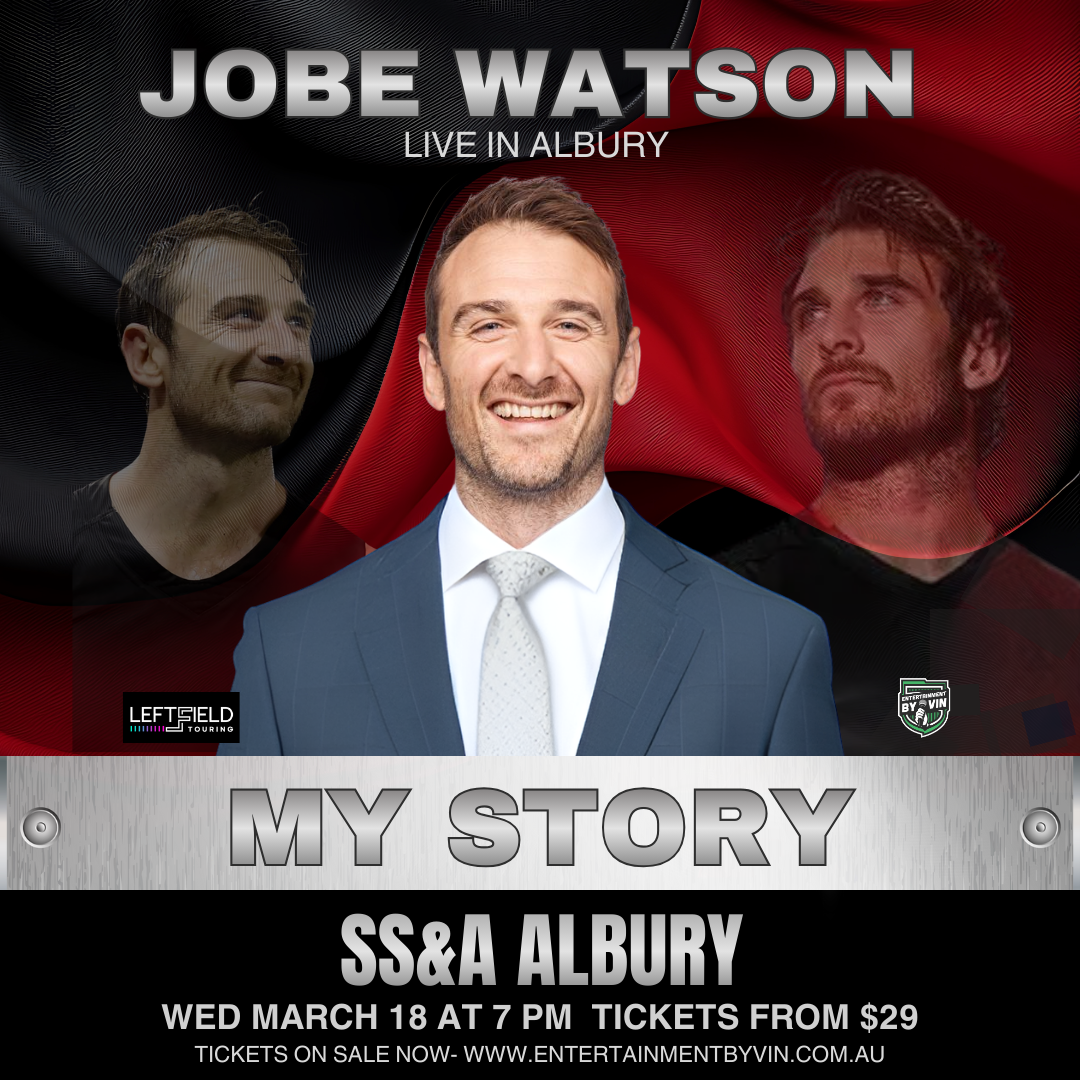 Jobe Watson 'My Story' LIVE in Albury!