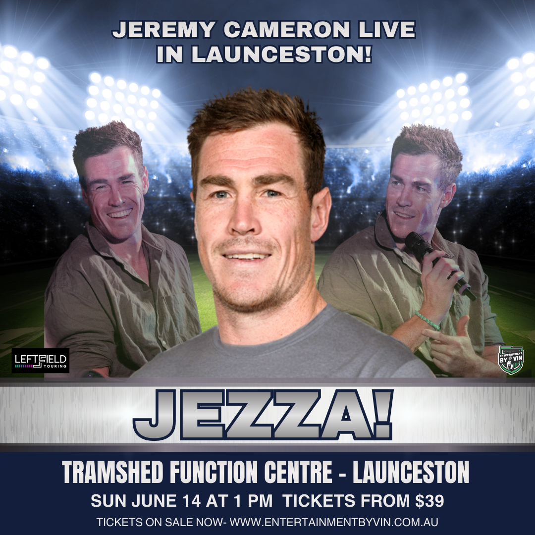 JEZZA! An Afternoon with Jeremy Cameron LIVE in Launceston!