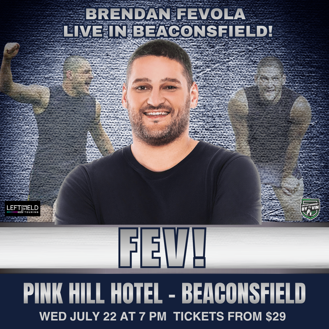 FEV! Brendan Fevola LIVE at Pink Hill Hotel, Beaconsfield!