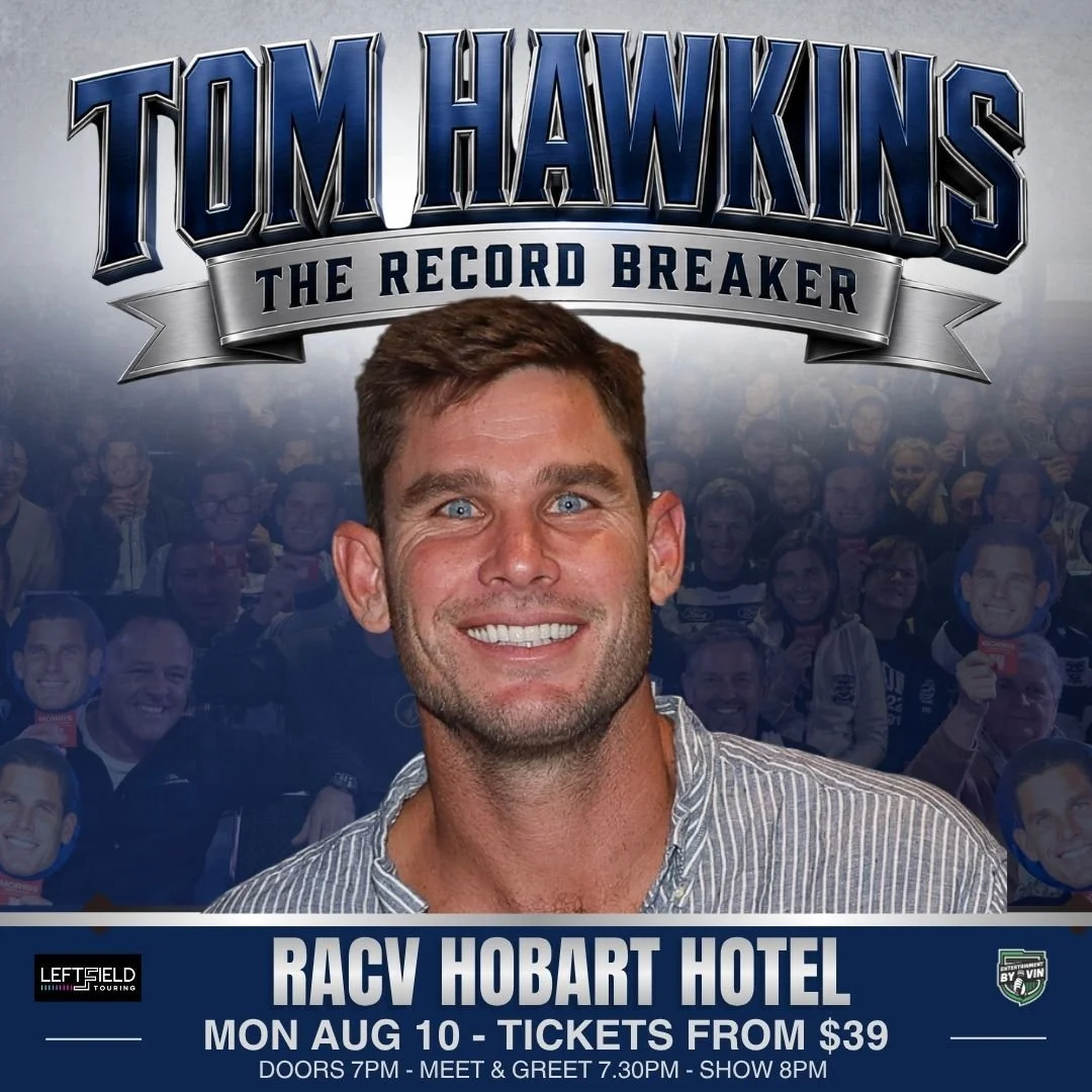 Tom Hawkins 'The Record Breaker' LIVE in Hobart!